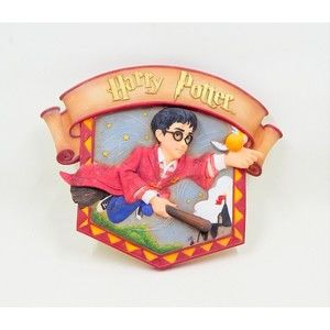Harry Potter Enesco Wall Plaque 2000 Quidditch Flying Snitch Warner Bros